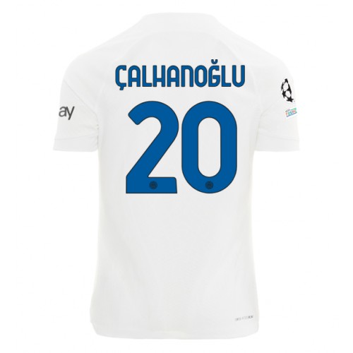 Inter Milan Hakan Calhanoglu #20 Gostujuci Dres 2023-24 Kratak Rukav